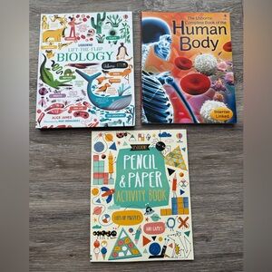 Usborne Kids Activity & Educational Book Set